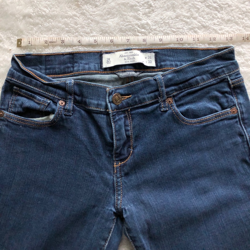 Abercrombie and Fitch Low Rise Skinny Jeans